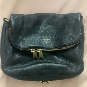 Black Fossil crossbody